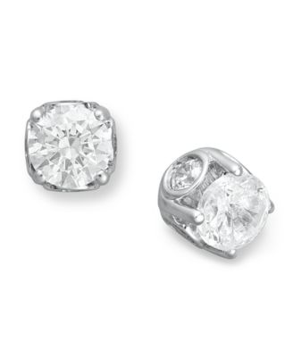 spiral diamond earrings