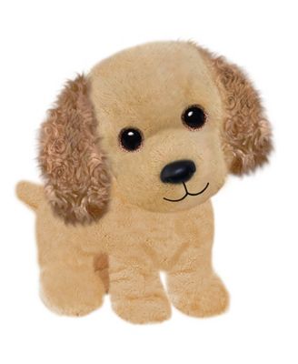 black cocker spaniel plush