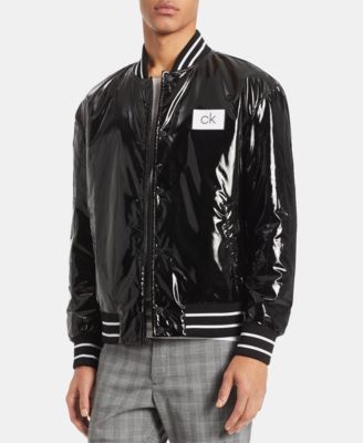 calvin klein vinyl pants