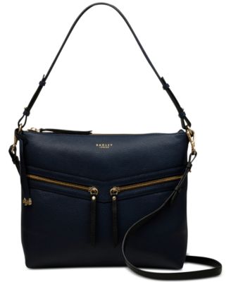 zip top shoulder bag