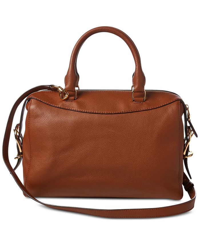 Lauren Ralph Lauren Pebble Leather Cornwall Satchel & Reviews