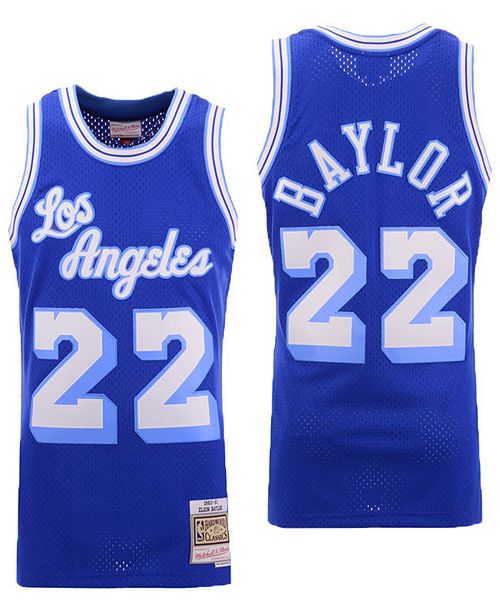 Mitchell Ness Men S Elgin Baylor Los Angeles Lakers Hardwood Classic Swingman Jersey Reviews Sports Fan Shop By Lids Men Macy S