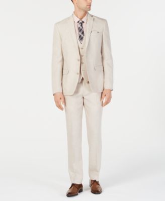 macys ralph lauren linen suit