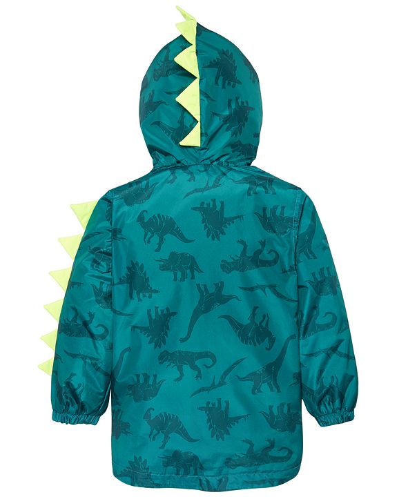Carter's Toddler & Little Boys Hooded DinosaurPrint Rain Jacket