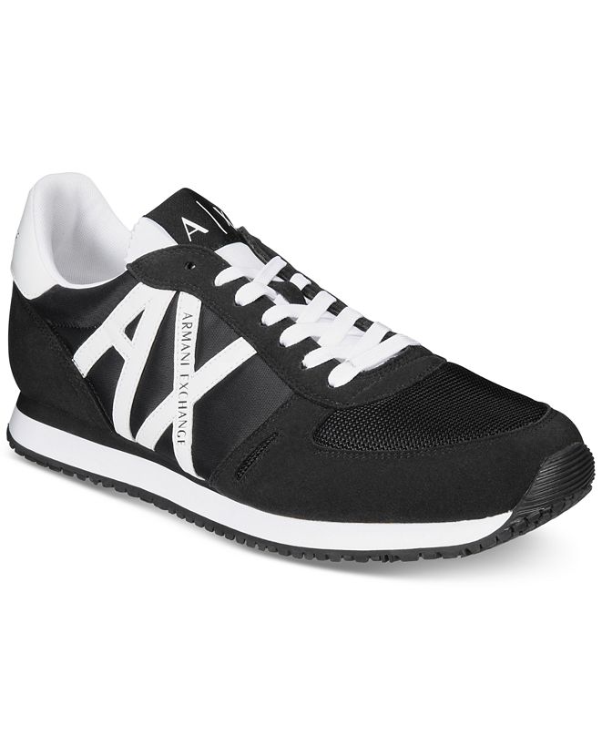 A|X Armani Exchange Armani Exchange Men's Lace-Up Sneakers & Reviews ...