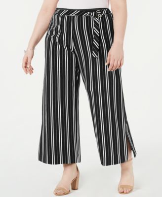 NY Collection Petite Plus Size Striped 