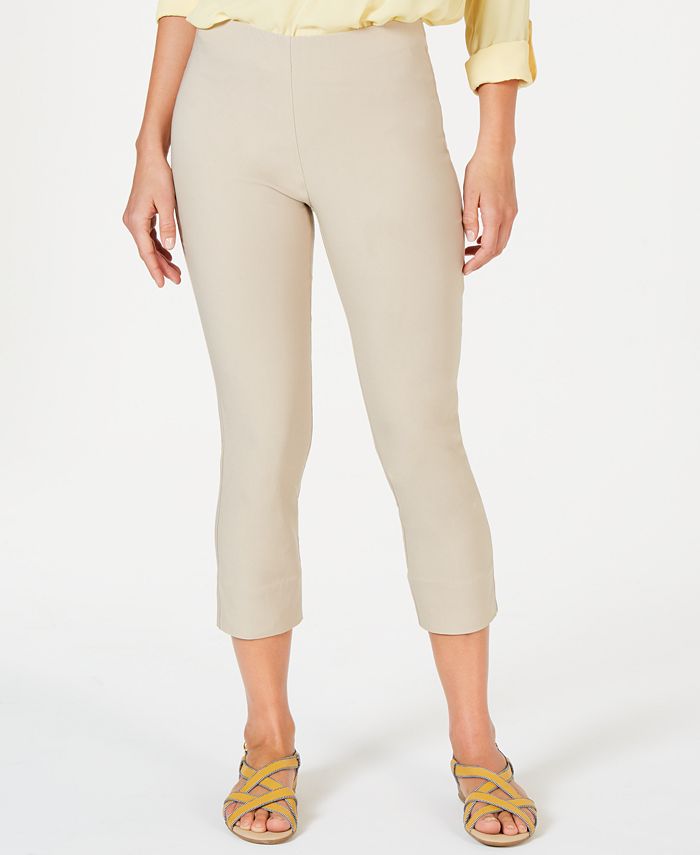 Charter Club Chelsea PullOn TummyControl Capris, Created for Macy's