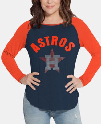 women's astros long sleeve shirt