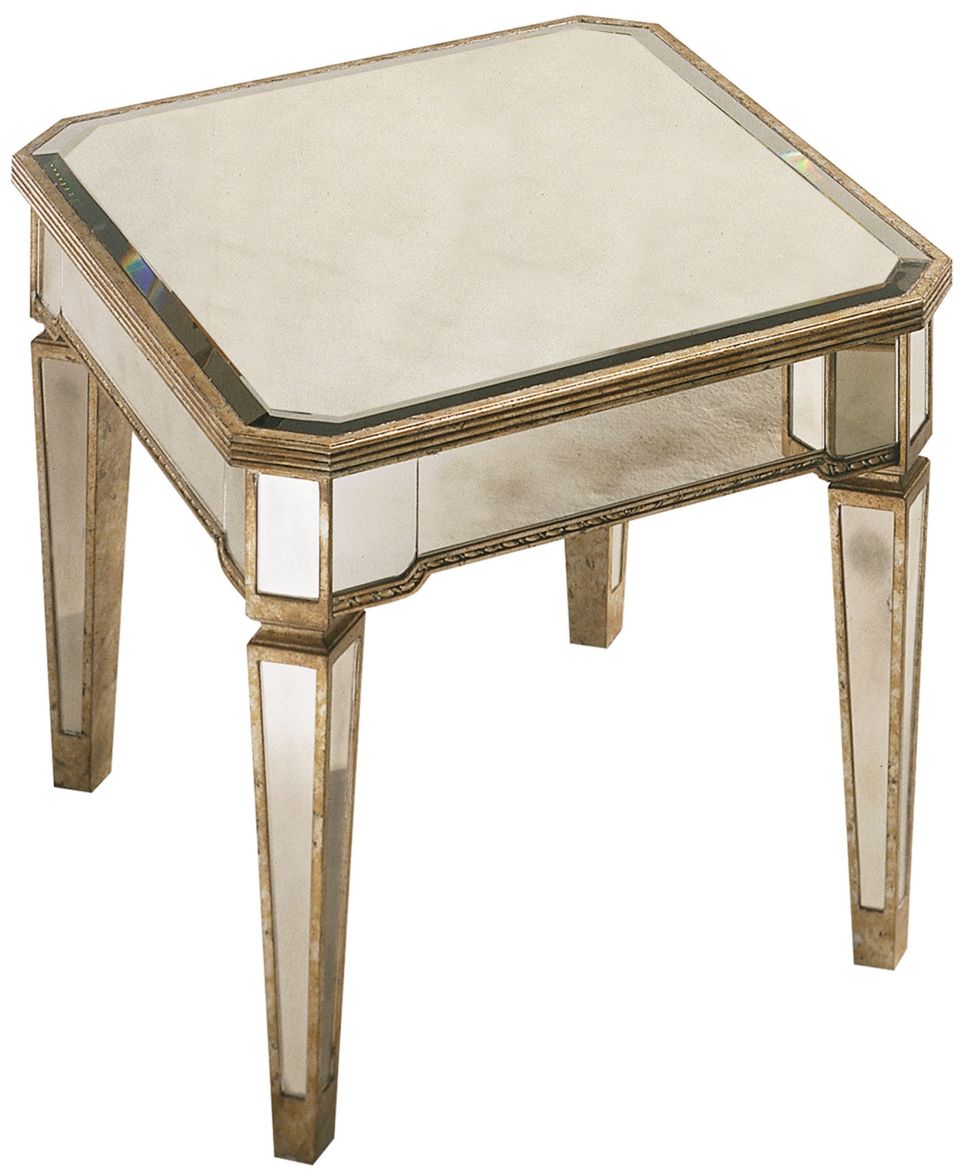 Marais Table, Mirrored Square Cocktail Table   Furniture