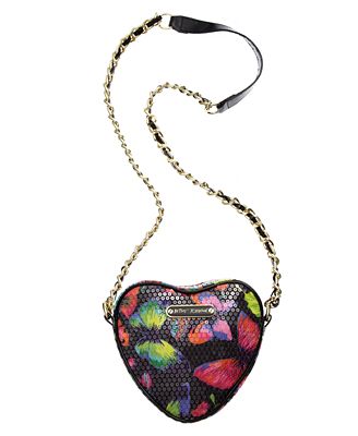 Betsey Johnson Handbag, Brasil Key Item Heart Bag - Handbags ...