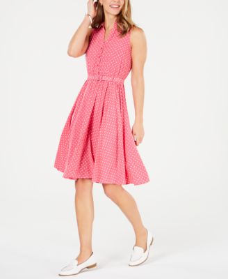 polka dot dresses macy's