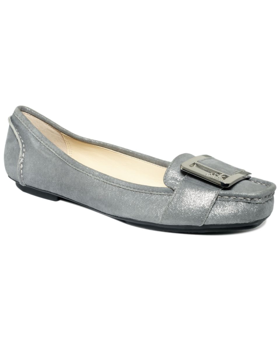 Calvin Klein Womens Shoes, Meranda Driver Moc Flats