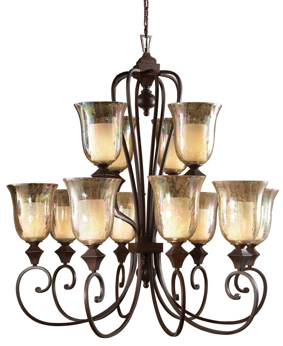 Uttermost Chandelier, Elba 12 Light