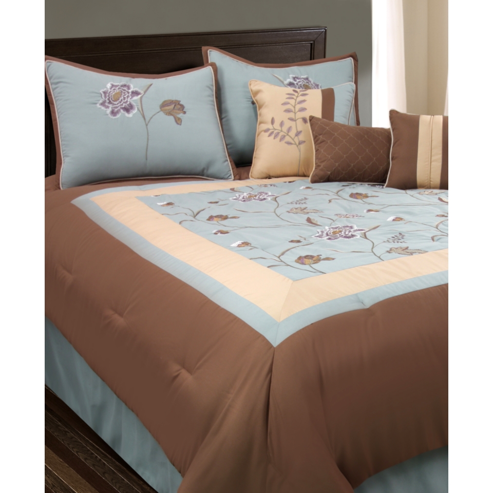 Belle Marine 7 Piece Comforter Sets   Bed in a Bag   Bed & Bath   