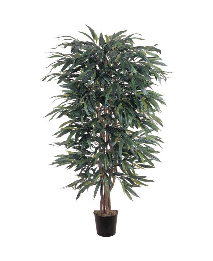 Nearly Natural 5' Weeping Ficus Faux Silk Tree & Reviews - Home - Macy's