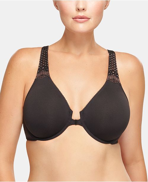 Wacoal Women S Soft Embrace Lace Detail Front Close Bra 851311 Reviews All Bras Women Macy S