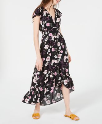 macy's junior floral dress