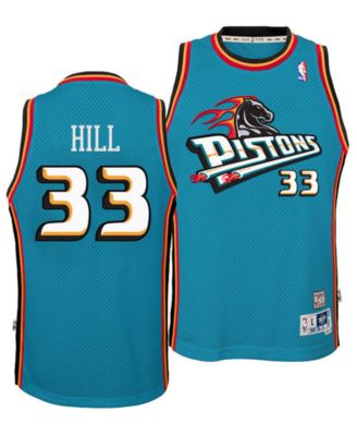 grant hill detroit pistons jersey