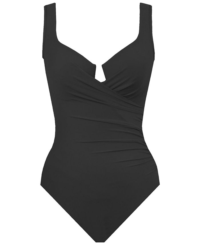 Miraclesuit Escape One-Piece Allover Slimming Underwire Swimsuit ...