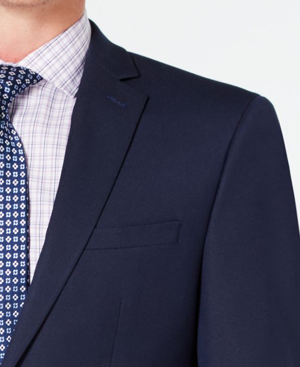 Van Heusen Men's Slim-Fit Flex Stretch Wrinkle-Resistant Suits ...