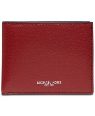 michael kors red wallet