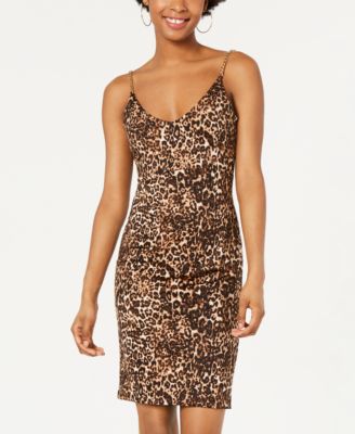 macys cheetah dress