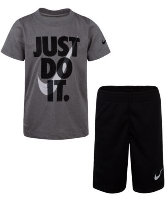 Nike Toddler Boys 2-Pc. Dri-FIT Just Do 