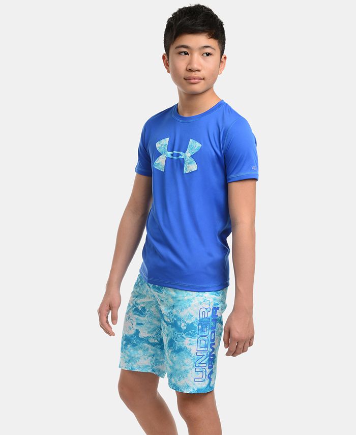Under armour swim trunks youth best sale