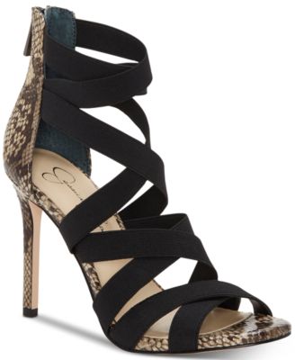 jessica simpson black heels macys