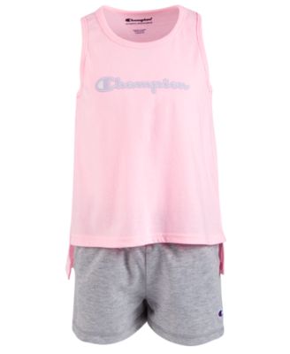 champion tank top and shorts set