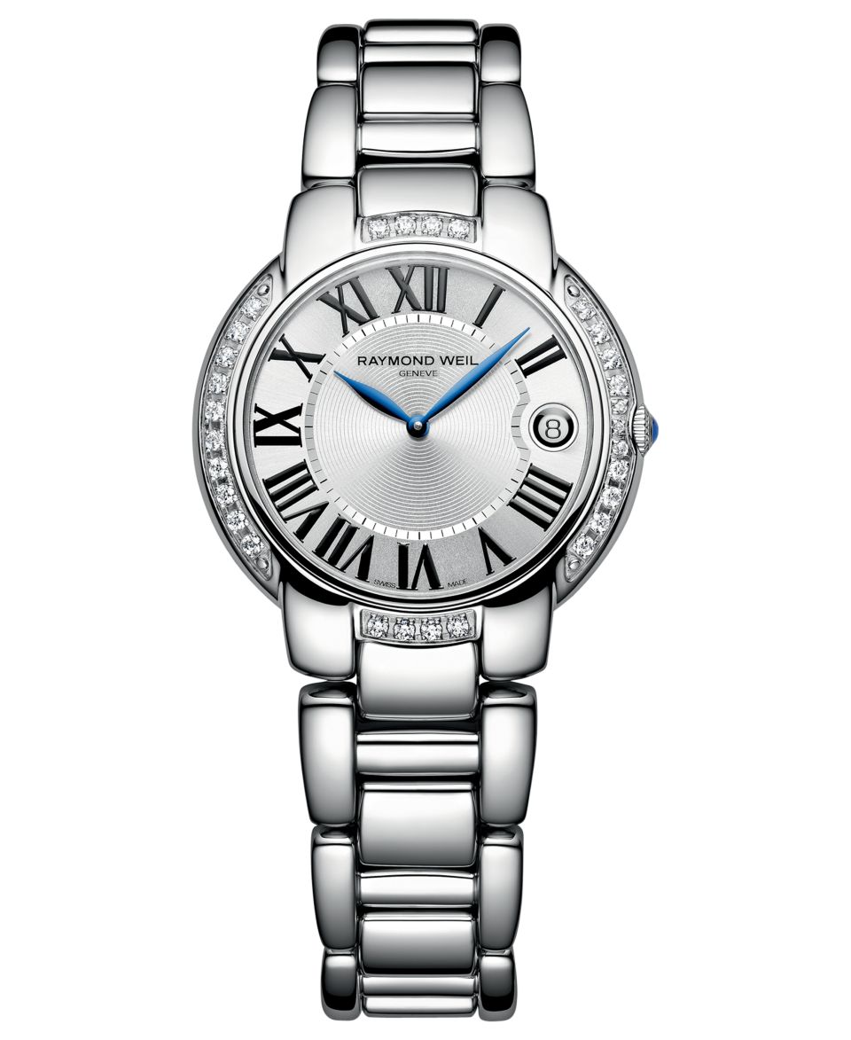 RAYMOND WEIL Watch, Womens Swiss Jasmine Diamond (2/5 ct. t.w