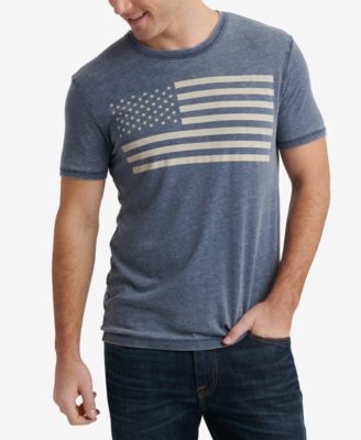 Мужская футболка с коротким рукавом и рисунком флага США от бренда Lucky