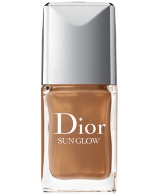 dior sun glow nail polish review