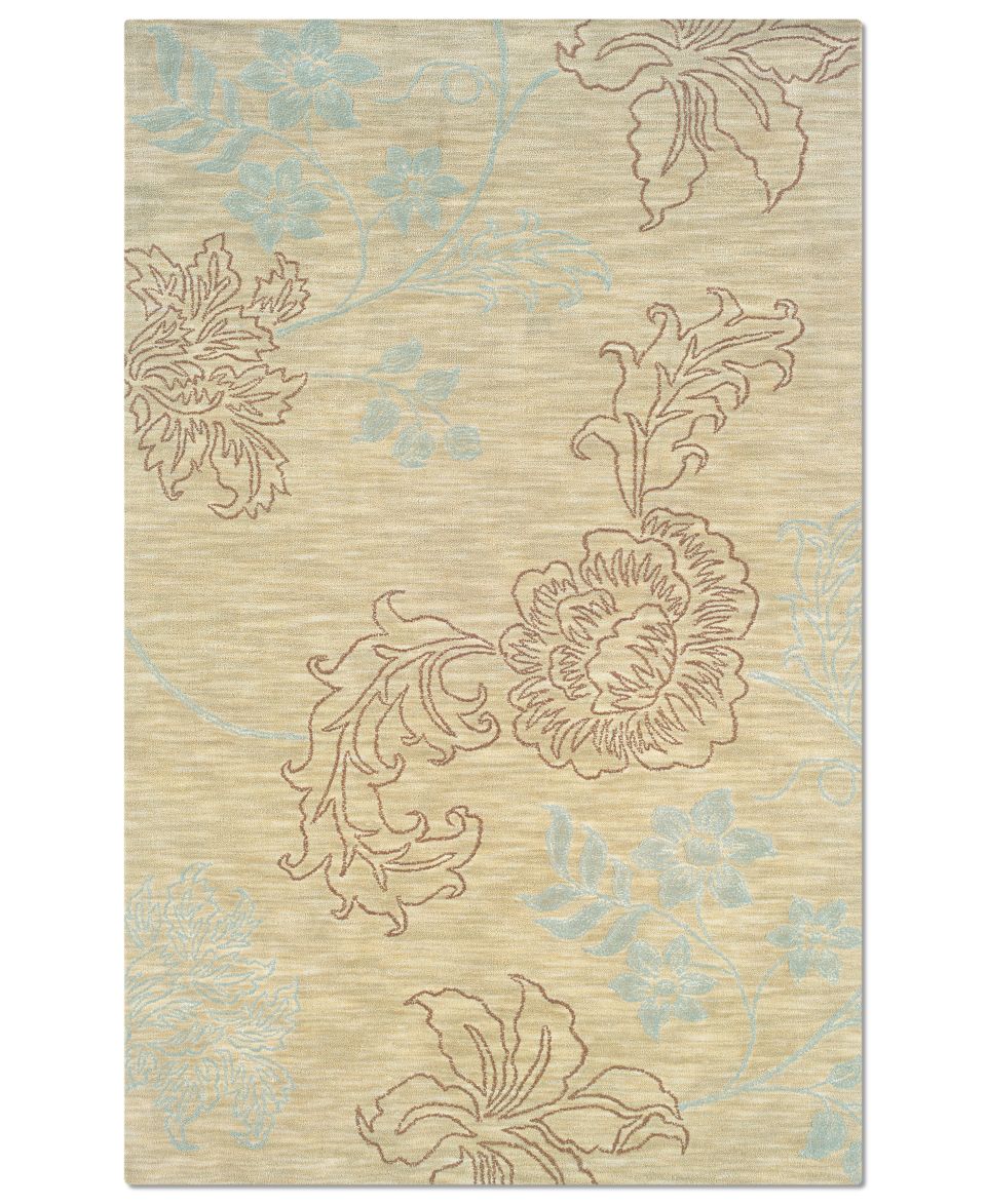 Karastan Area Rug, Elan Savoy Robins Egg 96 x 132   Rugs