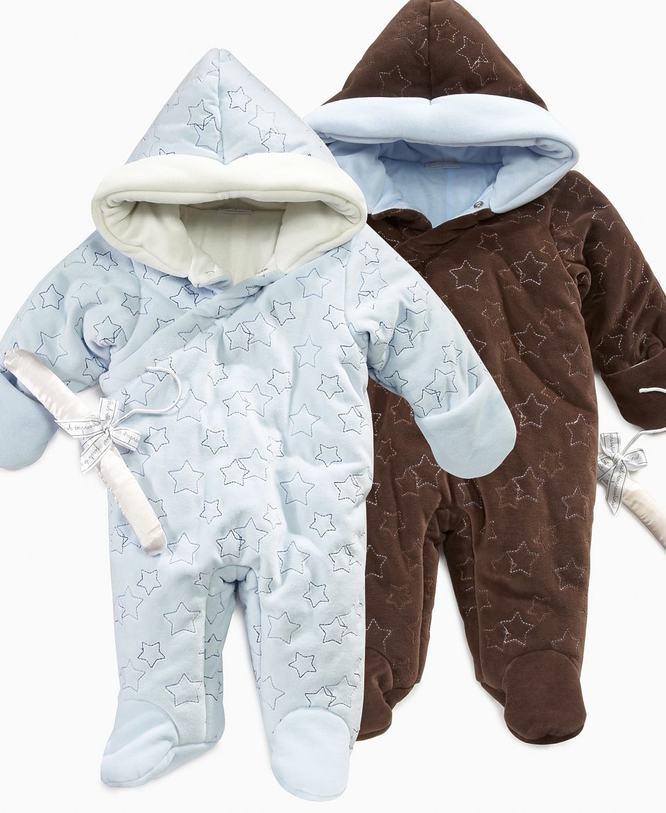 First Impressions Baby Snowsuit, Baby Boys Plaid Snowsuit