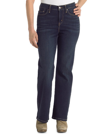 Levi's Petite Jeans, 512 Perfectly Slimming High-Rise Bootcut-Leg ...