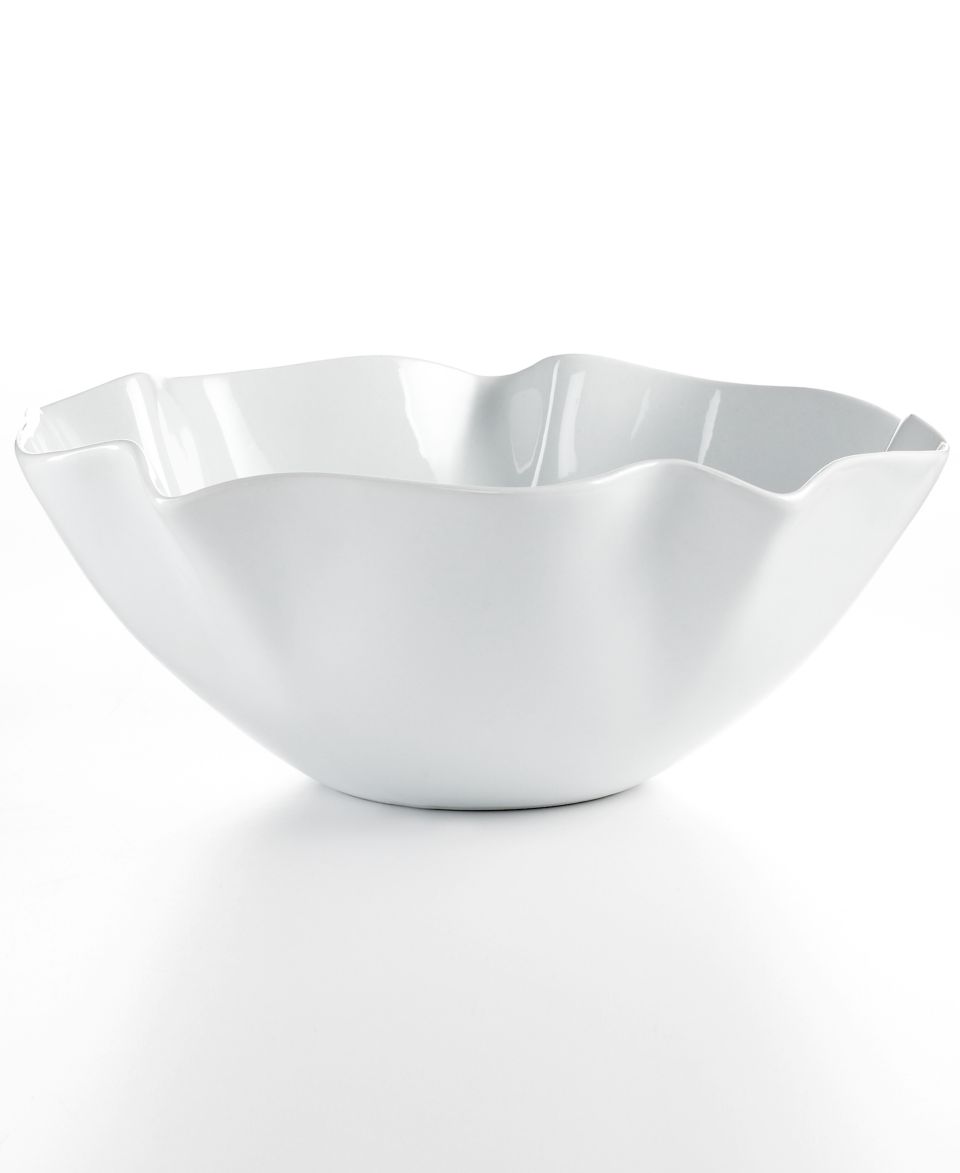 Echo Design Dinnerware, Latika Serve Bowl   Casual Dinnerware   Dining