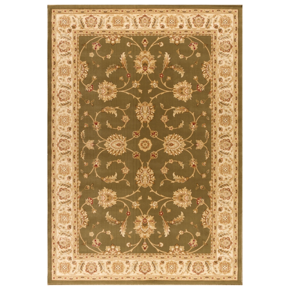 MANUFACTURERS CLOSEOUT Kenneth Mink Rugs, Warwick Meshad Green/Wheat