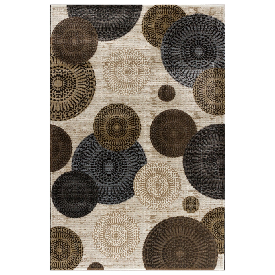 MANUFACTURERS CLOSEOUT Kenneth Mink Rugs, Jamestown CHA 102 White