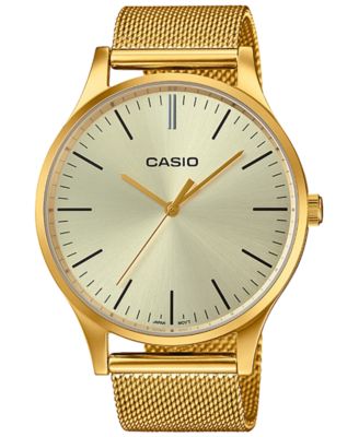 casio gold watch for ladies