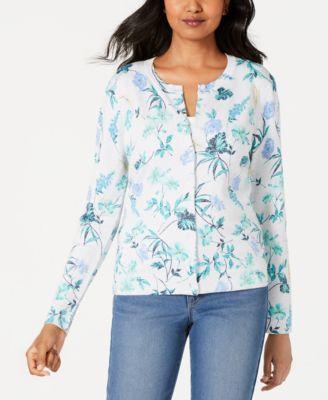 macy's charter club cardigan sweaters