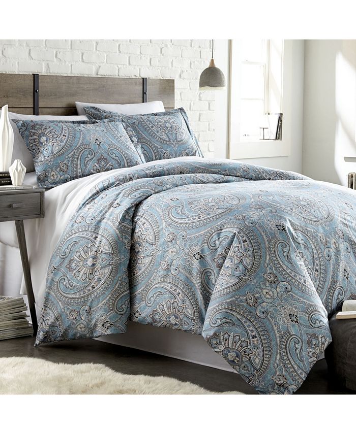 Southshore Fine Linens Classic Paisley 3 Piece Reversible Comforter Set Reviews Comforter Sets Bed Bath Macy S