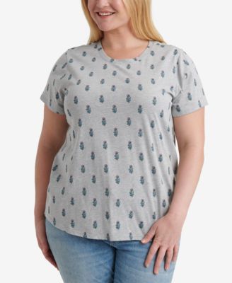 lucky brand plus size tops macys