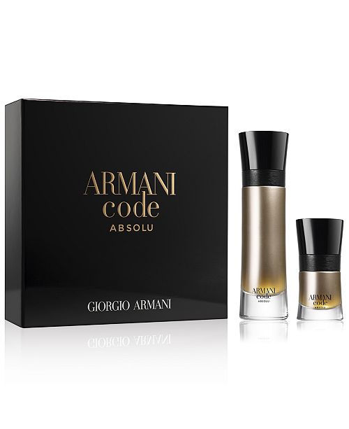 Giorgio Armani Men S Armani Code Absolu Eau De Parfum 2 Pc Gift Set Reviews All Perfume Beauty Macy S