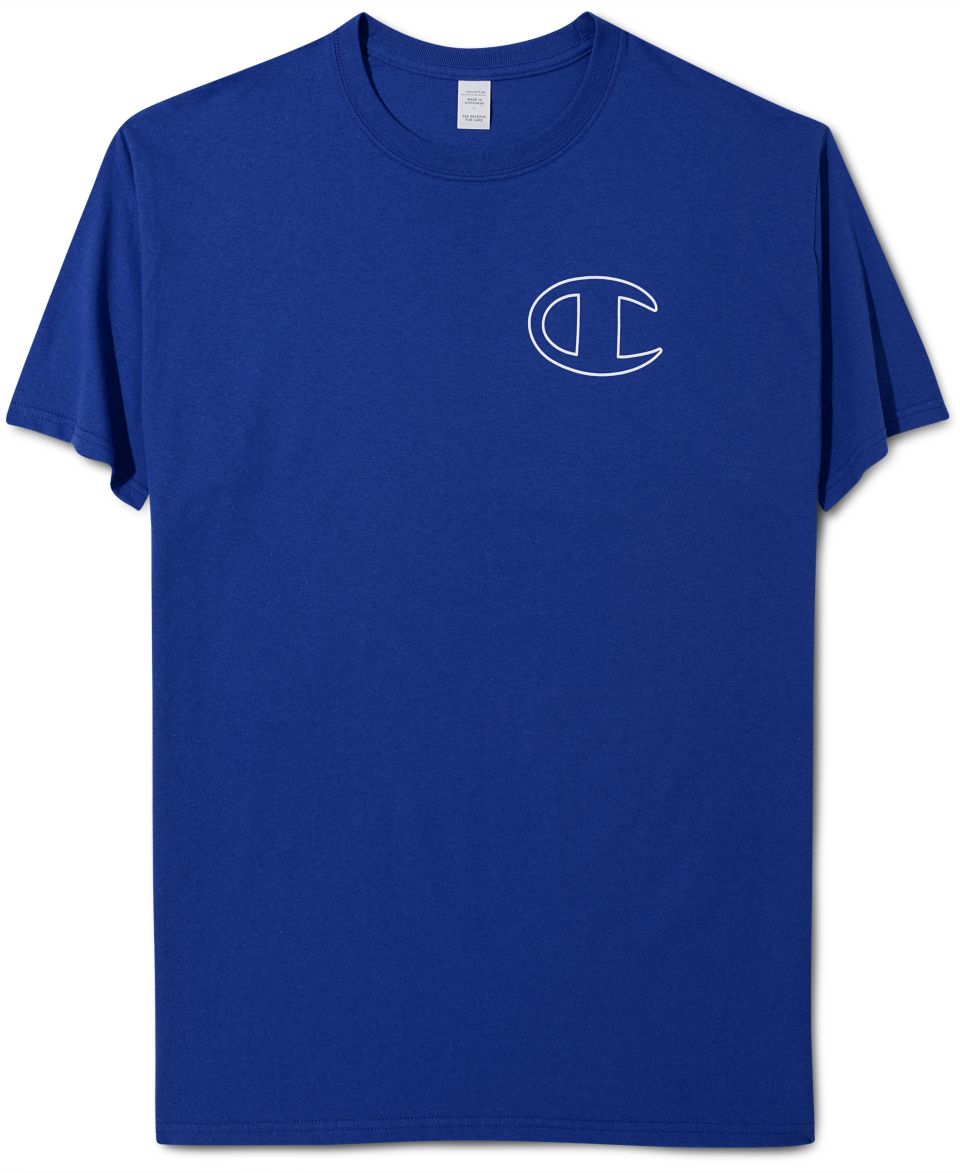 Champion T Shirt, Champion Crest Oxford Logo Tee