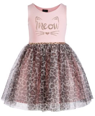 leopard print dress for toddlers