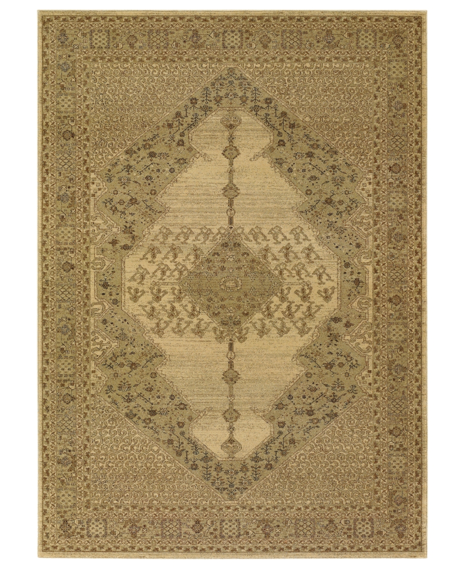 Diamond Sarouk Antique Cream 22 x 811 Runner Rug   Rugs