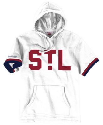 mitchell and ness short sleeve hoodie