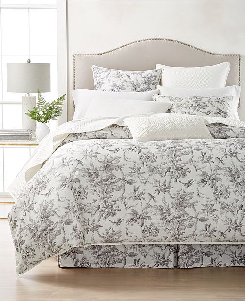 Hotel Collection Closeout Classic Botanical Toile King Comforter Created For Macy S Reviews Comforters Fashion Bed Bath Macy S