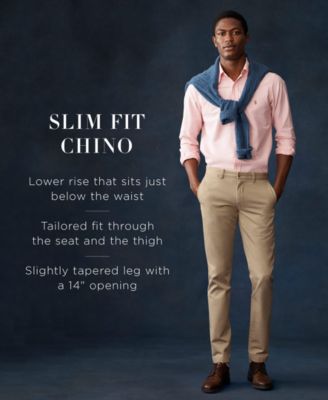 Slim-Fit Stretch Chino Pants 